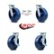 Service Caster 8 Inch Solid Polyurethane Caster Set with Roller Bearings 2 Swivel Lock 2 Brake SCC-30CS820-SPUR-BSL-2-TLB-2 - alternate 7